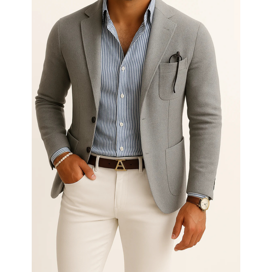 Men's Jacket | Tailored Blazer | Autumn - Grey
