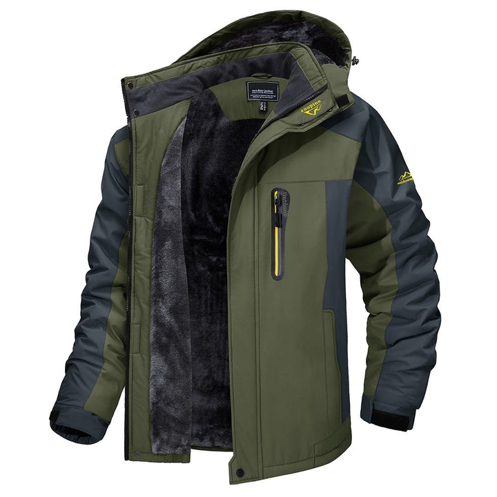 Men's Jacket | Waterproof | Hood | Winter - Green