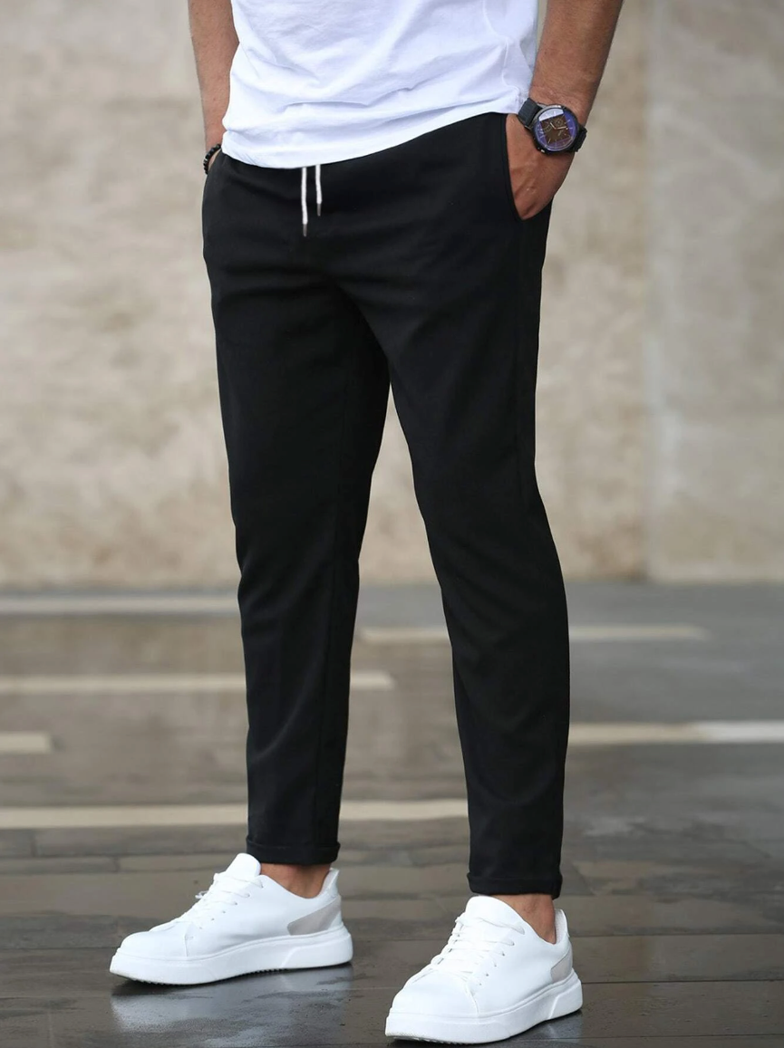 Men's Jogger Pants | Slim Fit | Spring - Black
