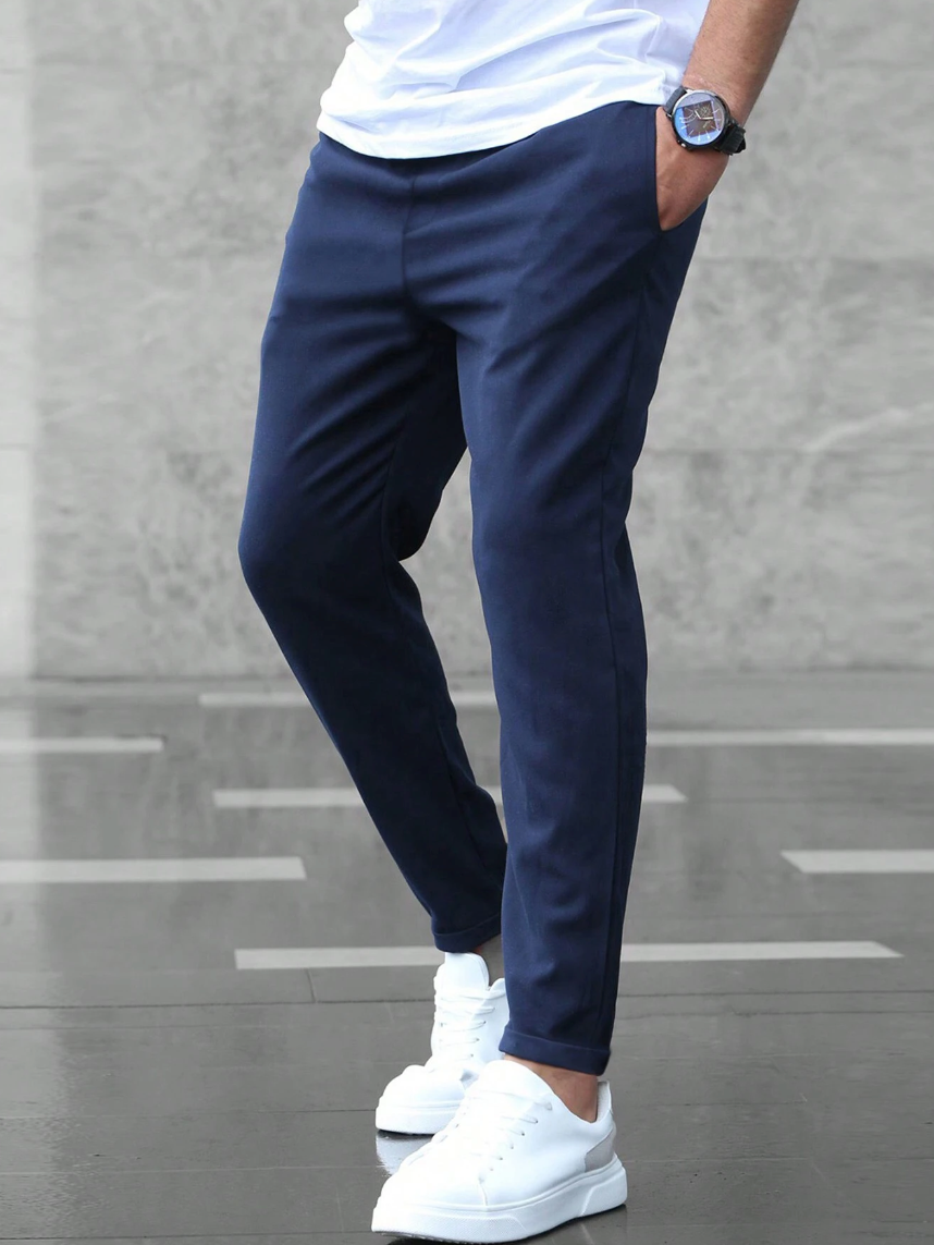 Men's Jogger Pants | Slim Fit | Spring - Navy