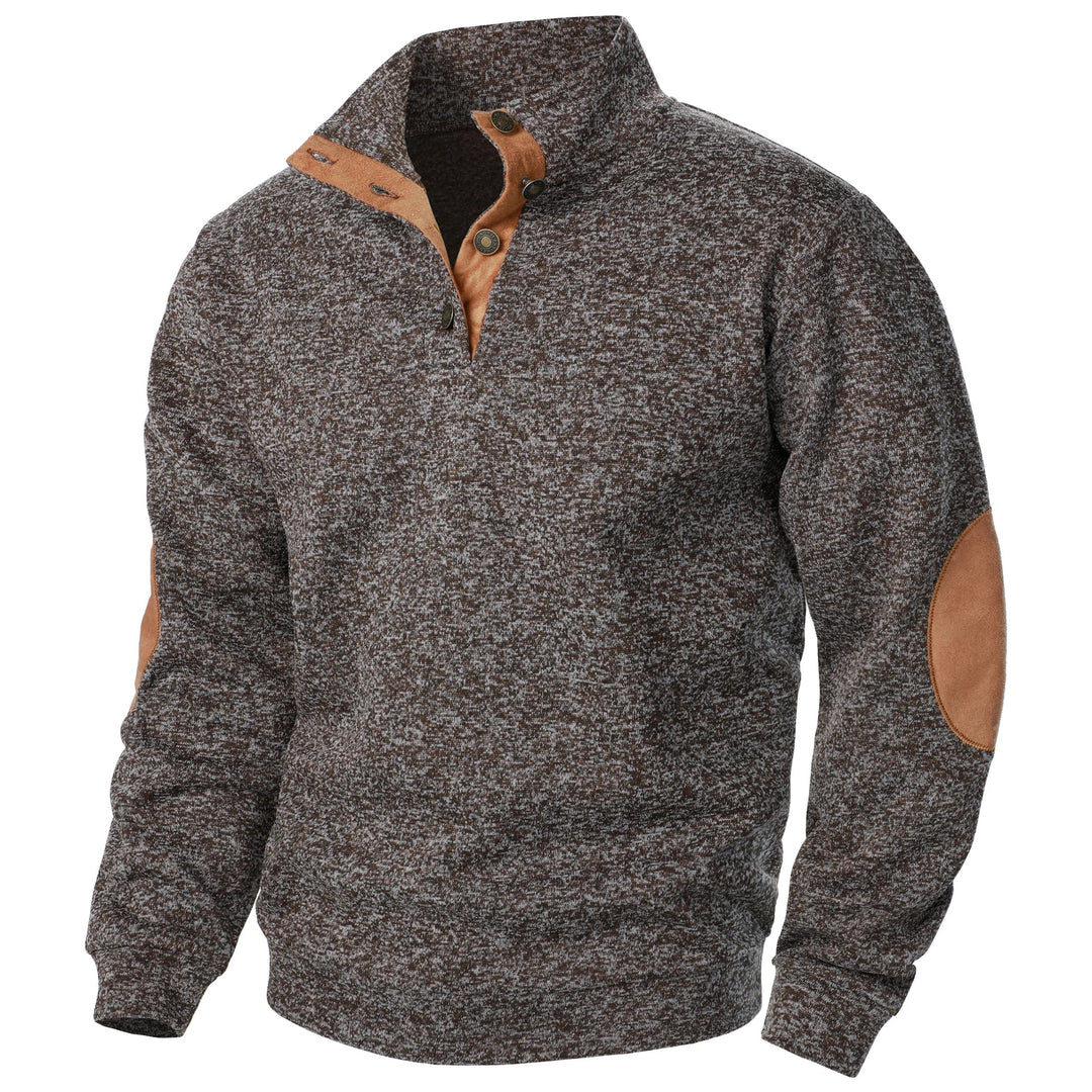 Men's Jumper | Slim Fit | Winter - Brown