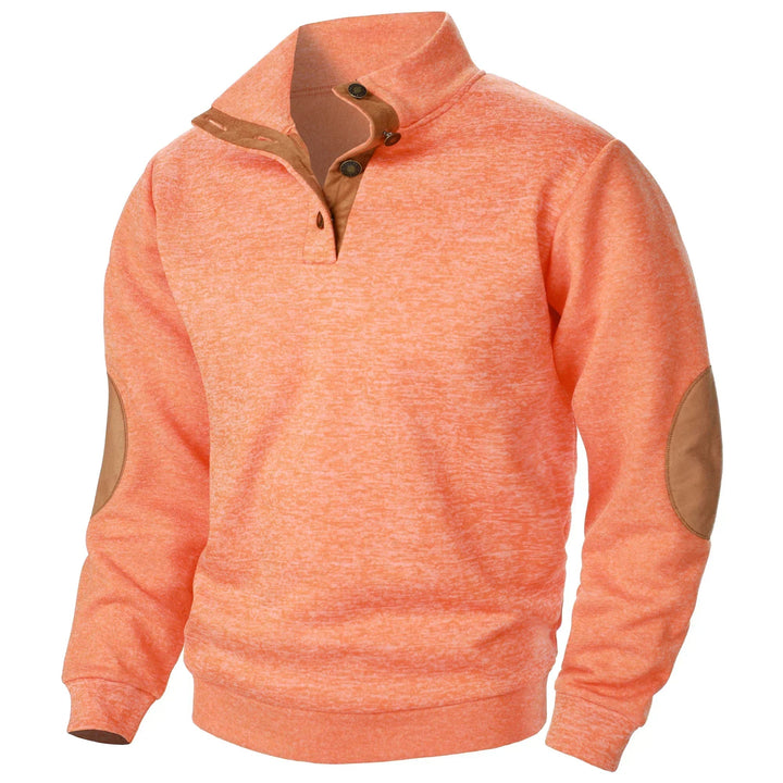 Men's Jumper | Slim Fit | Winter - Orange