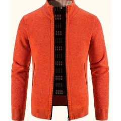 Men's Knit Cardigan Sweater Vest - Warm Layering | Autumn