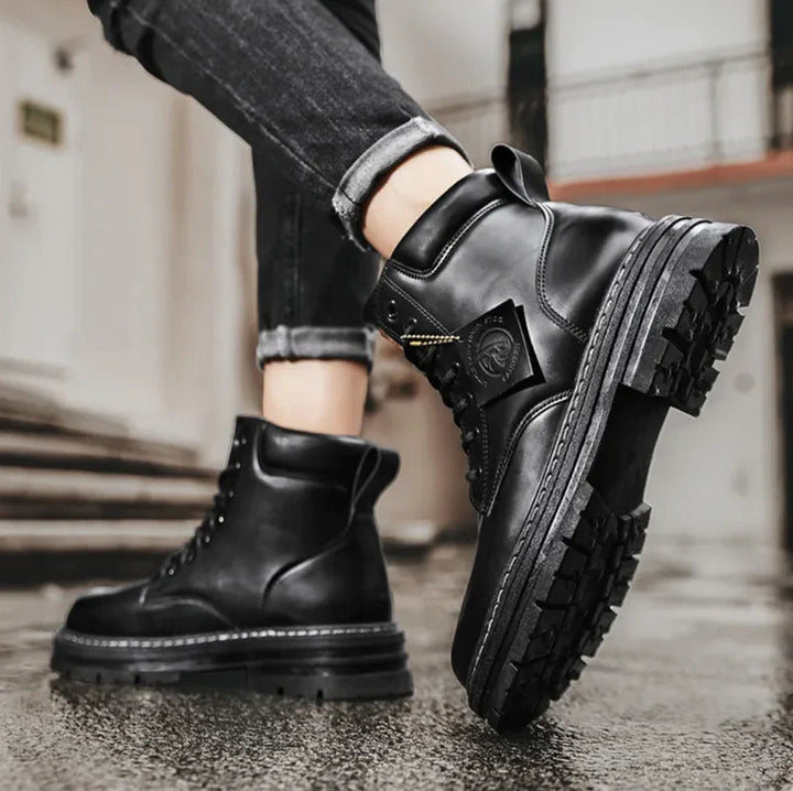 Men's Lace-Up Boots | Rugged Style | Winter