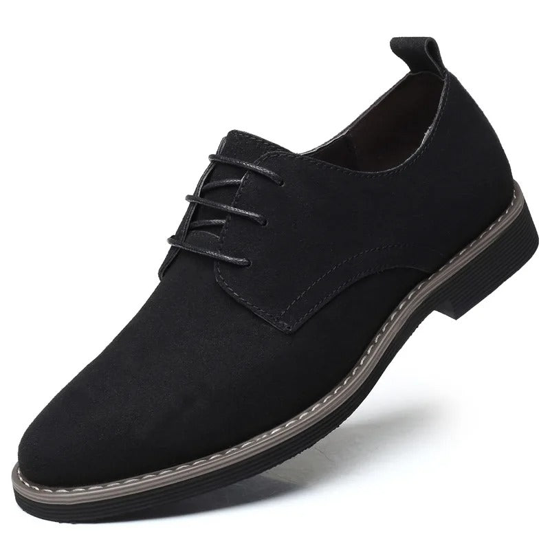 Men's Lace-Up Dress Shoes | Classic Design | Winter - Black