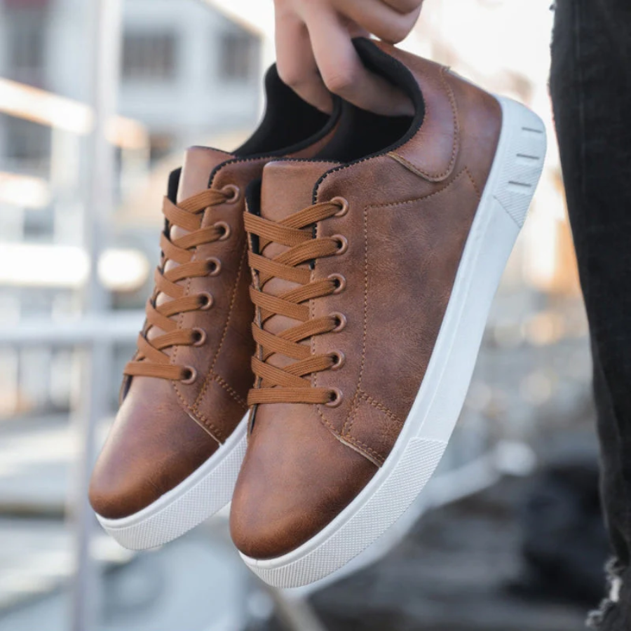 Men's Lace-Up Low-Top Sneakers - Casual Comfort | Spring