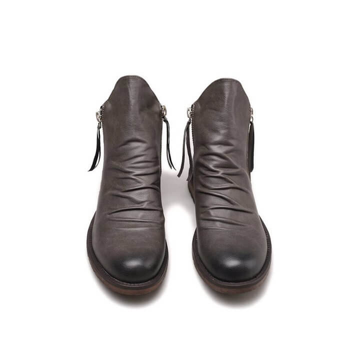 Men's Leather Boots | Western Style | Casual | Winter
