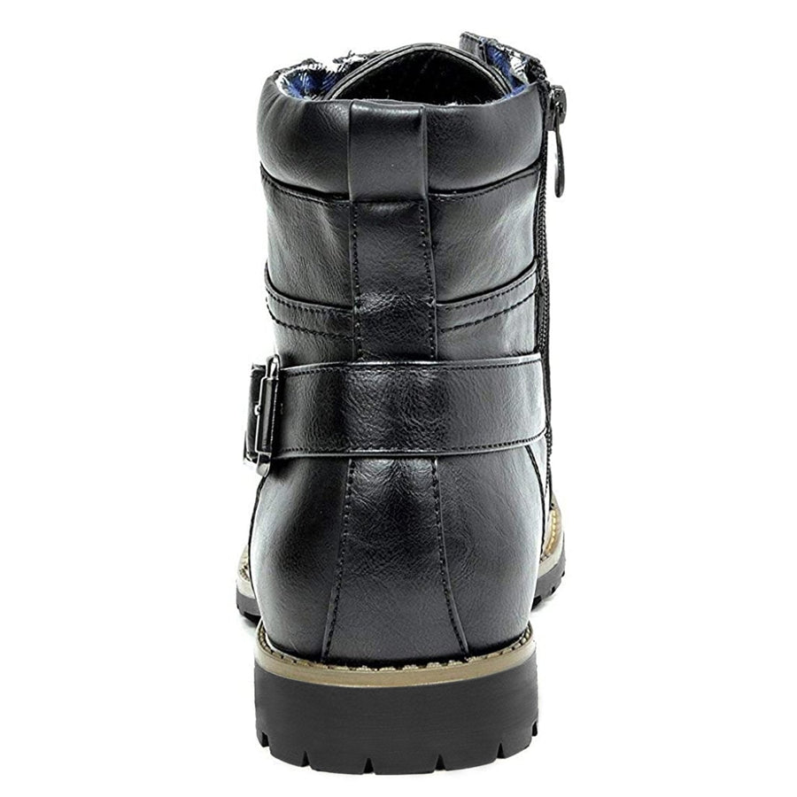 Men's Leather Motorcycle Boots | | Winter