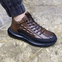 Men's Leather Sneakers | Refined | Autumn