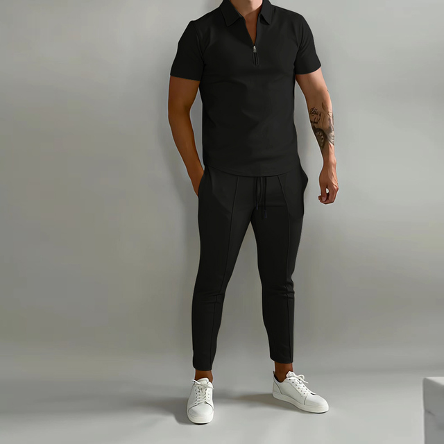 Men's Lightweight Training Suit - Urban Flex | Summer - Black