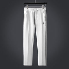 Men's Lycra Zip-Up Tracksuit Set - Athletic Two-Piece | Autumn