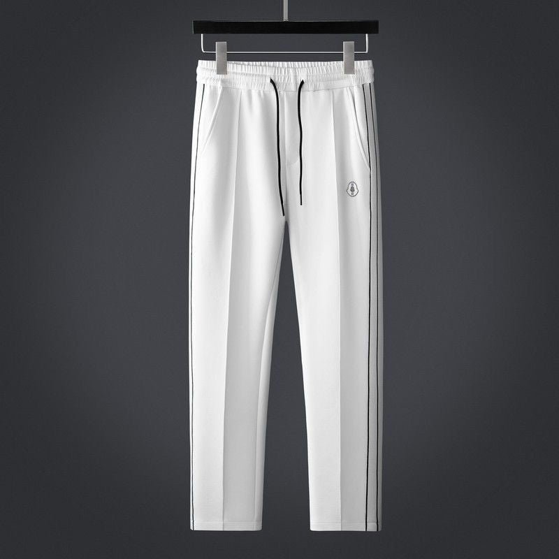Men's Lycra Zip-Up Tracksuit Set - Athletic Two-Piece | Autumn