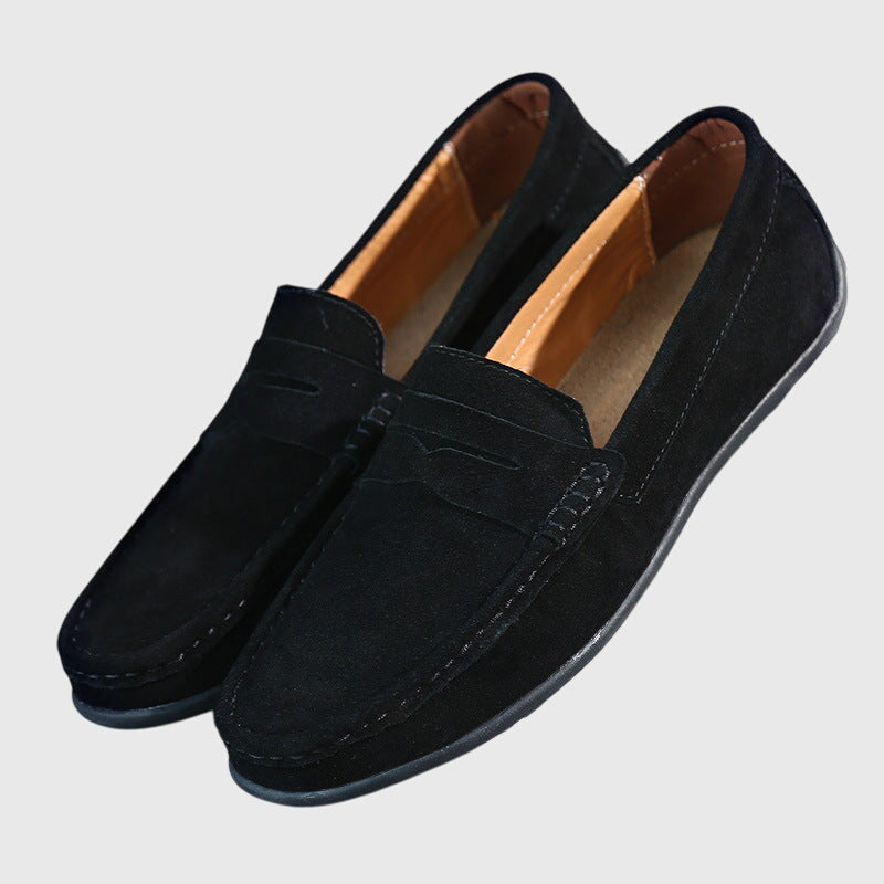 Men's Orthopedic Loafers - Slip-On Comfort | Autumn - Black