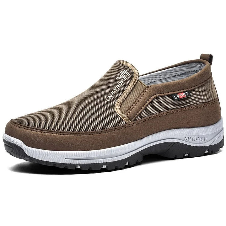 Men's Orthopedic Slip-On Loafers - Comfort Support Shoes | Spring - Brown