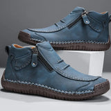 Men's Orthopedic Slip-On Shoes - Ergonomic Comfort | Autumn - Blue