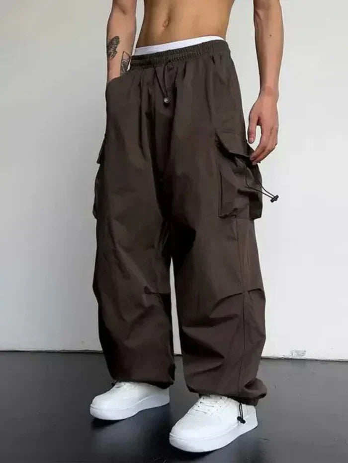 Men's Pants | Cargo | Relaxed | Fall - Brown