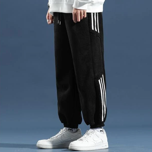 Men's Pants | Cargo | Relaxed Fit | Multi-Pocket | Autumn - Black