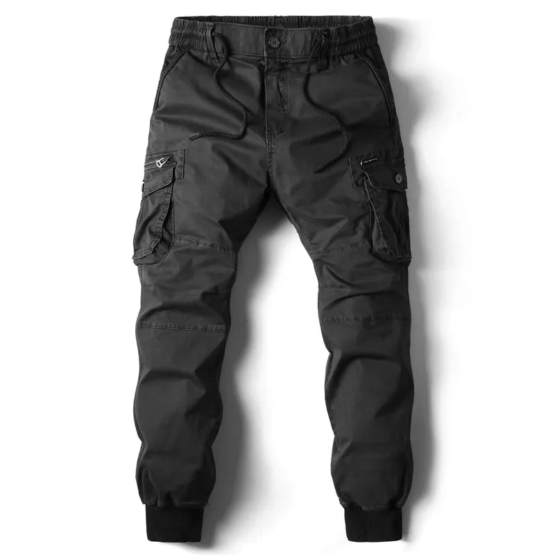 Men's Pants | Cargo | Relaxed Fit | Spring - Black