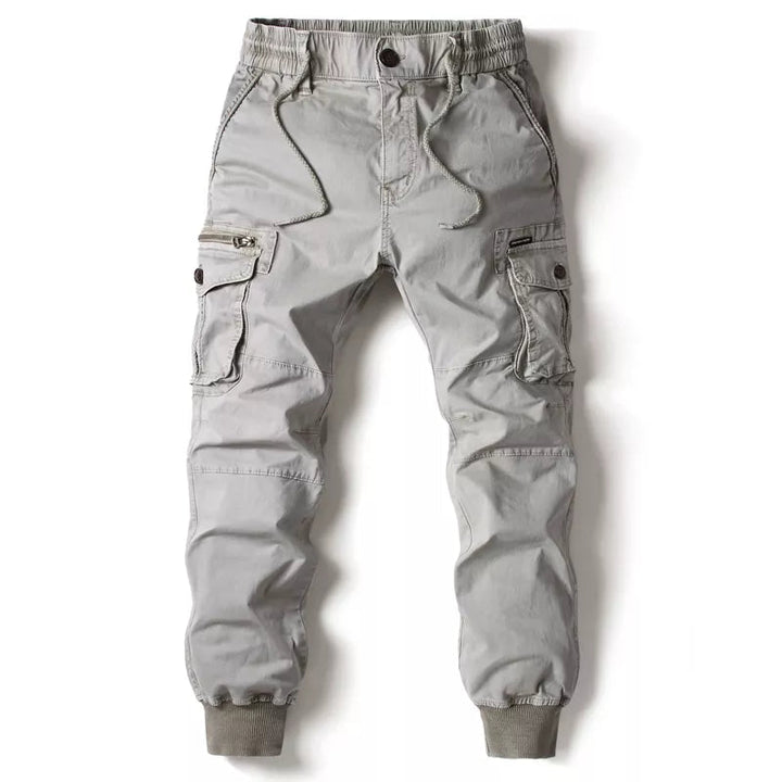 Men's Pants | Cargo | Relaxed Fit | Spring - Light Gray