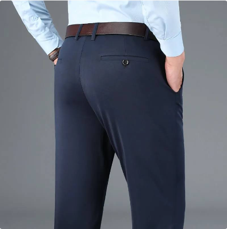 Men's Pants | Easy Fit | Stretch | Spring - Navy
