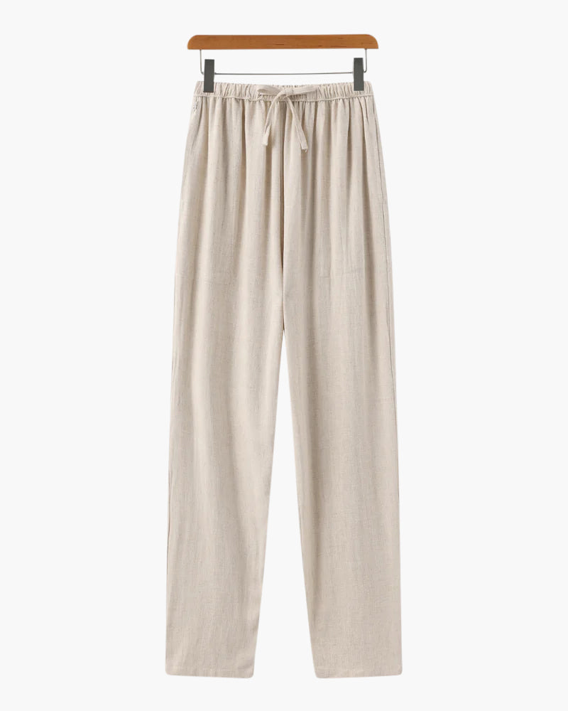 Men's Pants | Pull-On | Summer - Beige