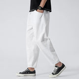 Men's Pants | Tapered | Cropped | Summer - White