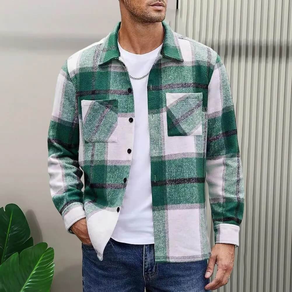 Men's Plaid Vest | Layering | Contemporary | Autumn