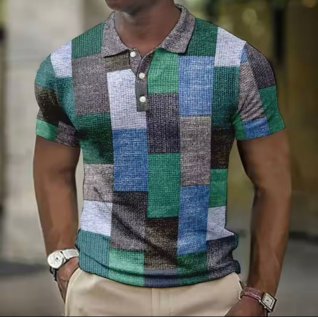 Men's Polo Shirt | Classic | Short Sleeve | Autumn - Navy