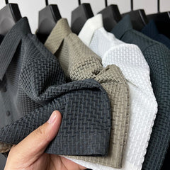 Men's Polo Shirt | Knit Button-Up | Autumn
