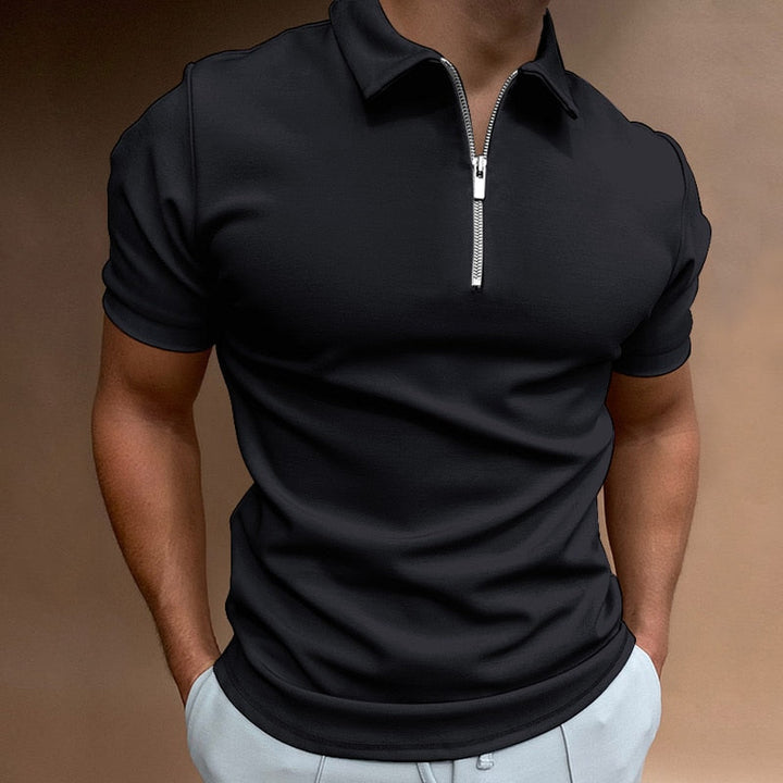 Men's Polo Shirt | Short Sleeve | Summer - Black