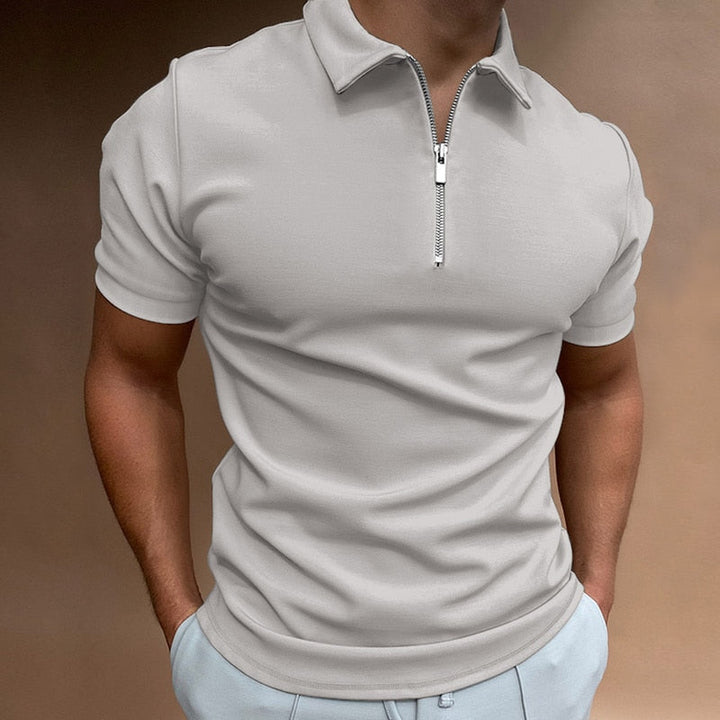 Men's Polo Shirt | Short Sleeve | Summer - Gray