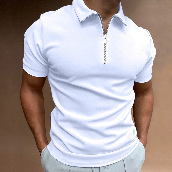 Men's Polo Shirt | Short Sleeve | Summer - White