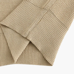 Men's Polo Sweater | Half Zip | Fine Knit | Autumn