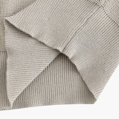 Men's Polo Sweater | Half Zip | Fine Knit | Autumn