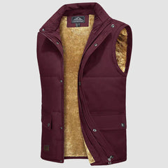 Men's Quilted Bodywarmer | Multiple Pockets | Outdoor | Winter