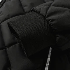 Men's Quilted Jacket | Diamond Pattern | Winter