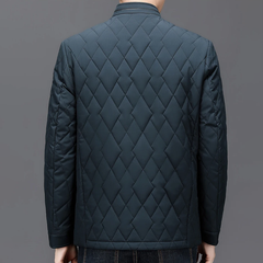Men's Quilted Jacket | Navy | Winter