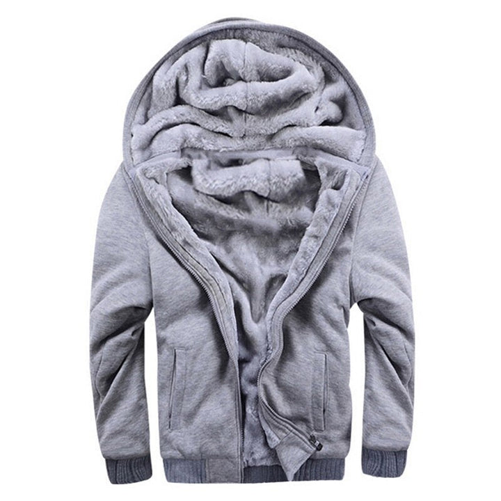Men's Quilted Jacket | Thermal Hood | Winter