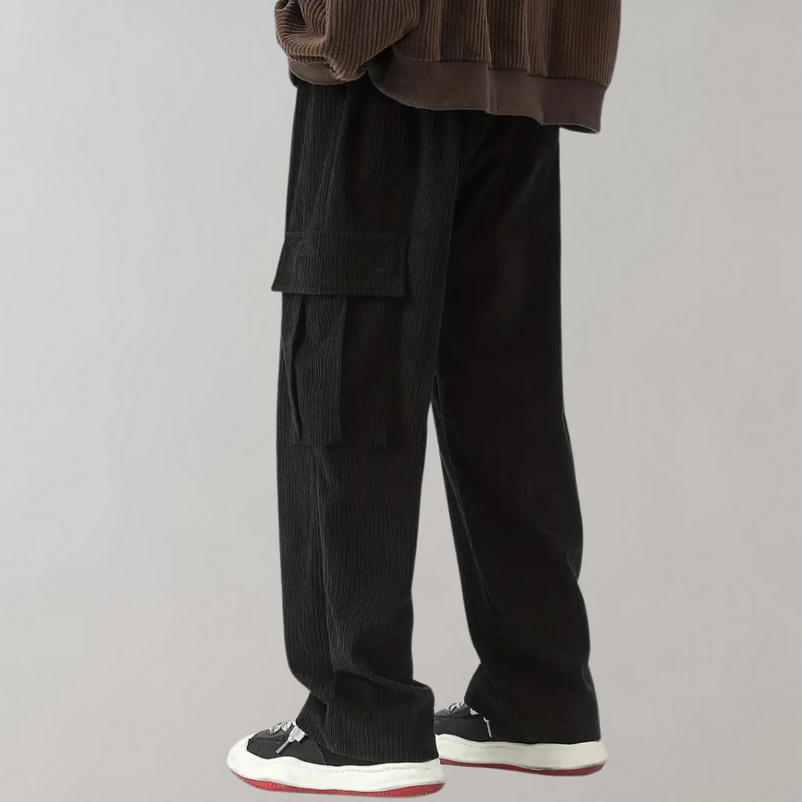 Men's Relaxed Cargo Pants | Multiple Pockets | Comfort | Winter