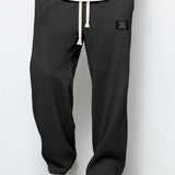 Men's Relaxed Fit Chino Pants - Comfortable Everyday Wear | Autumn - Black