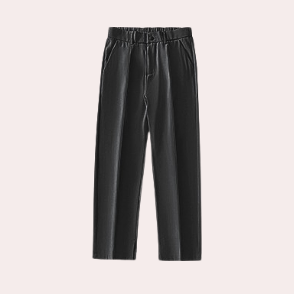 Men's Relaxed Fit Pants | Elastic Waist | Spring
