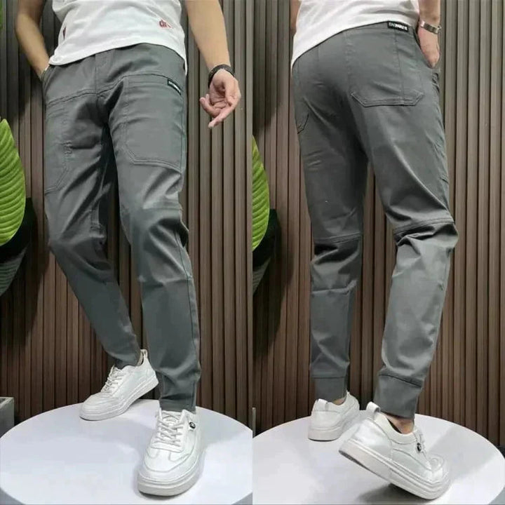 Men's Relaxed Pants | Easy Fit | Lightweight | Spring - Gray