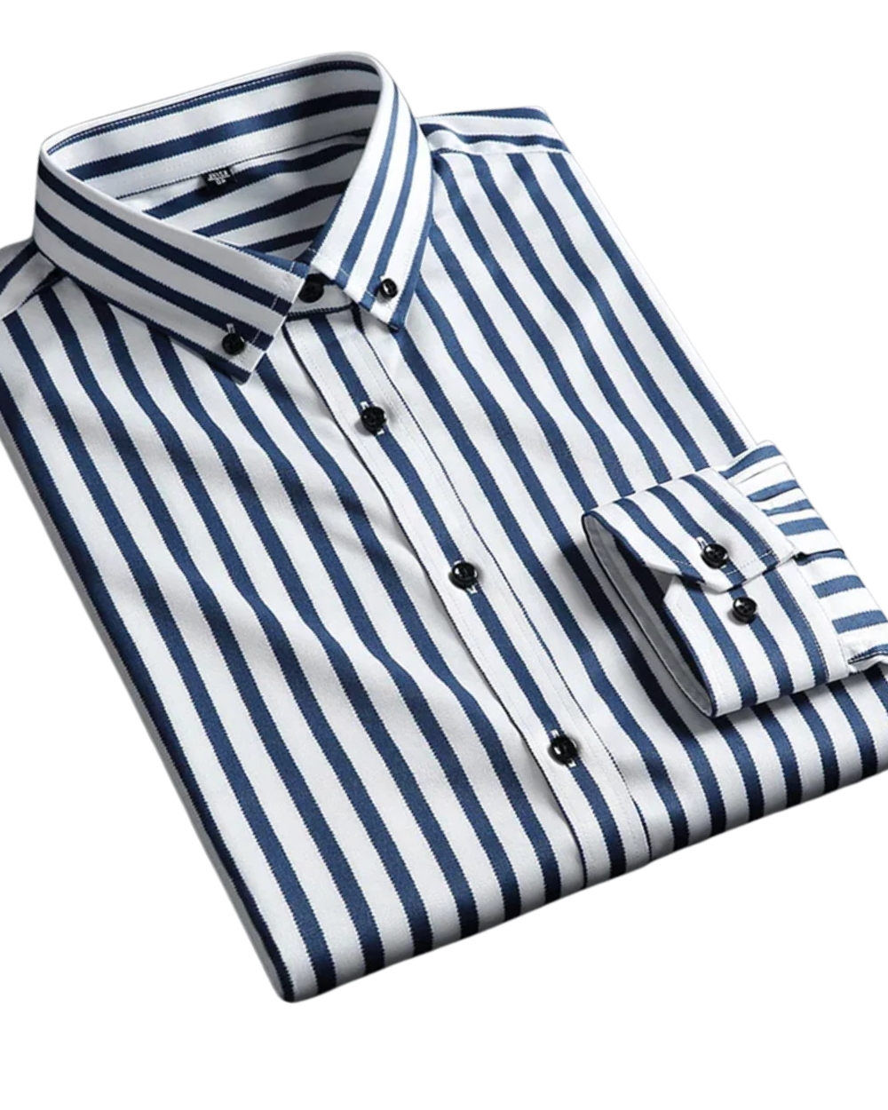Men's Relaxed Striped Cotton Shirt - Casual Sophistication | Spring
