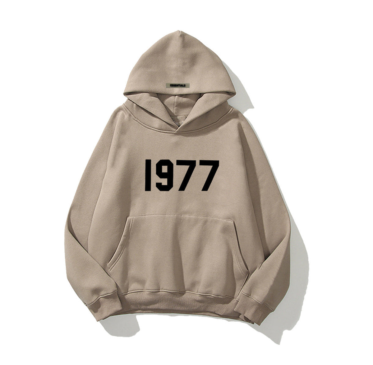 Men's Retro Street Style Winter Hoodie - Loose Fit