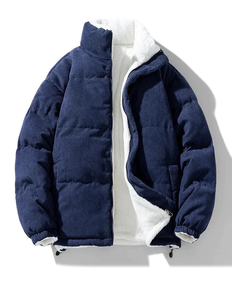 Men's Reversible Jacket | Quilted | Warm | Winter