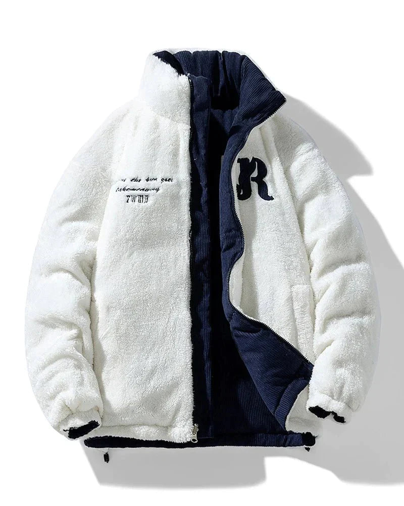 Men's Reversible Jacket | Quilted | Warm | Winter