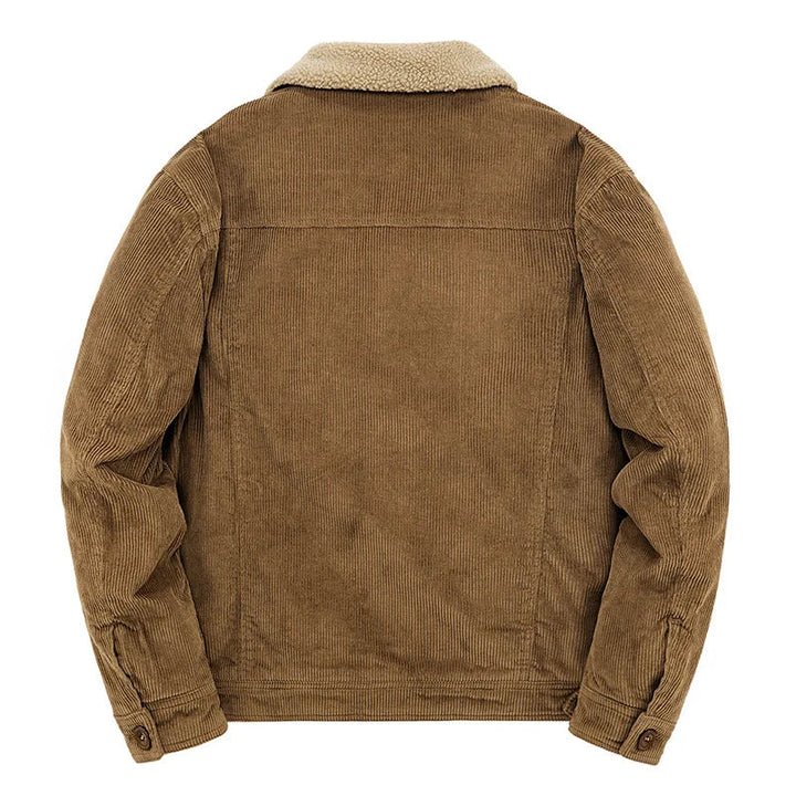 Men's Sherpa-Lined Jacket | Vintage Suede | Winter