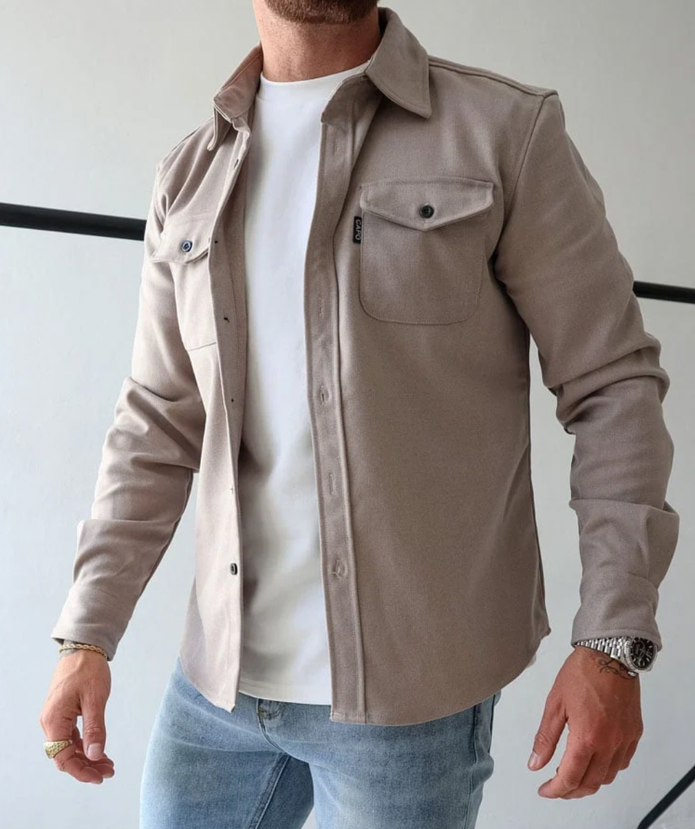 Men's Shirt Jacket | Tailored | Hybrid | Autumn