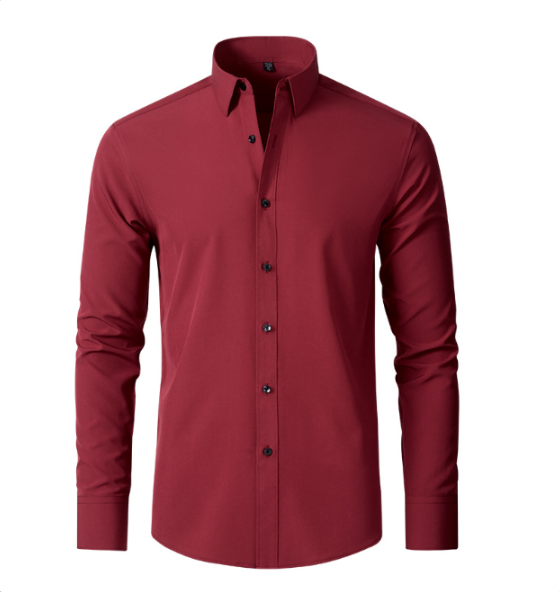 Men's Shirt | Long Sleeve | Stretch | Spring