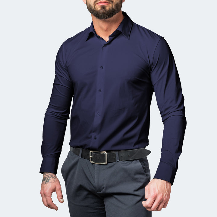 Men's Shirt | Long Sleeve | Stretch | Spring